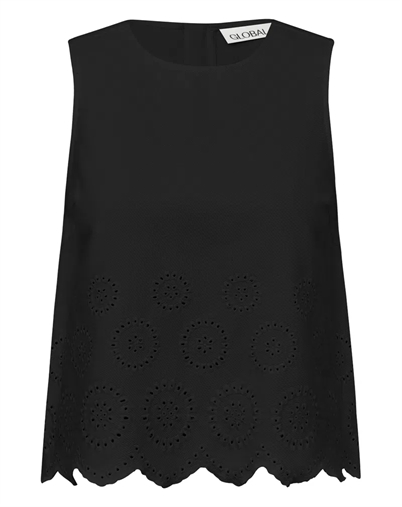 Rihne Scallop Top - Global F